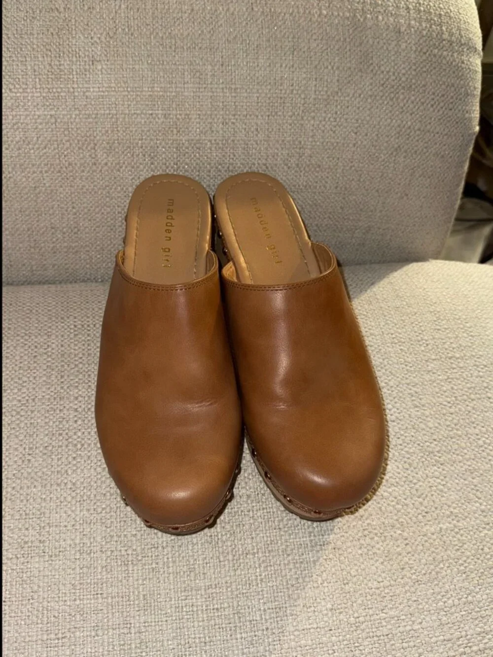 Madden Girl Platform Heel Clogs